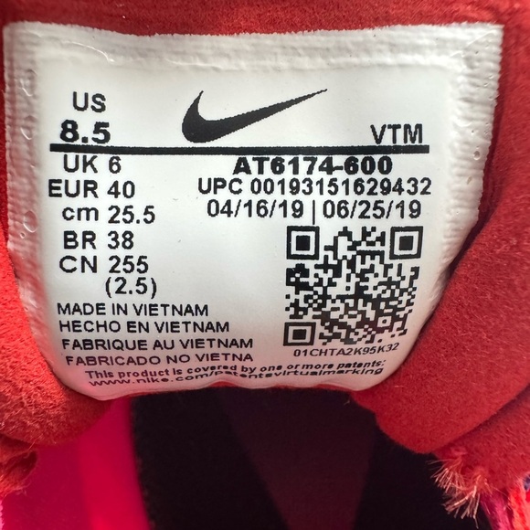 Nike Air Max 270 Men’s Size 8.5 in Mystic Red Pink Blast - Picture 12 of 16